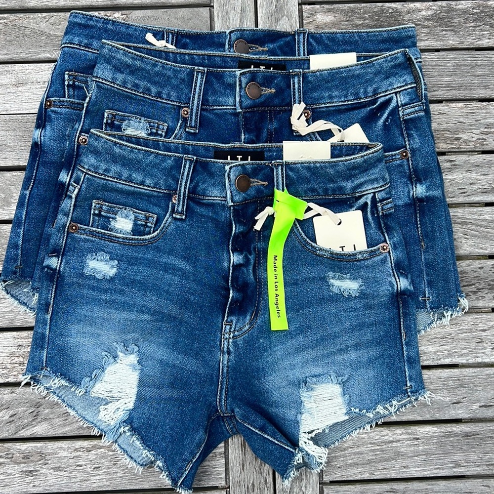 NWT Denim Cut Offs XS, S and L